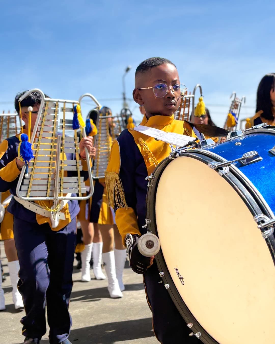 Banda de paz de la escuela